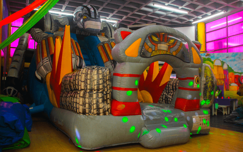 Imagen del gran Castillo Inflable