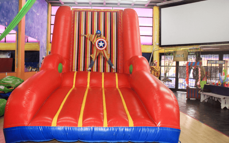 Tobogan inflable para chicos